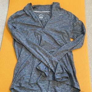 Nike running dri fit quarter zip